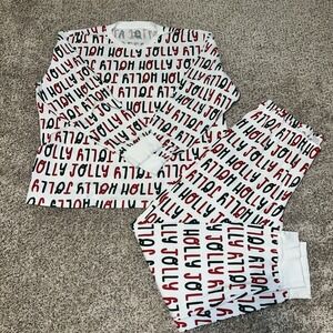Carter's Thermal Jolly Pajamas Set Adult Unisex Cotton Christmas XXL